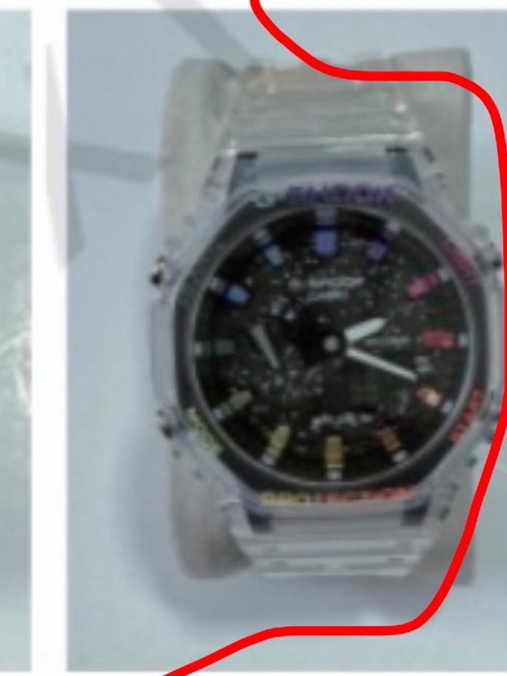 Casio G-Shock “CasiOak” GA-2100 Series Custom Mod with a transparent Case